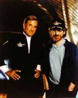 Roy Scheider y Steven Spielberg