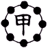 Símbolo de la hanamachi de Gion Kobu
