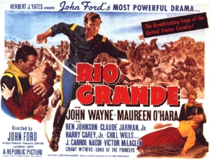 Cartel original de la película, con música de Victor Young